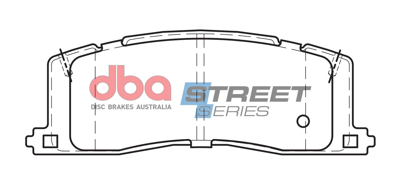 Brake Pads Street Series Ceramic | Rear Axle - DB1213SS