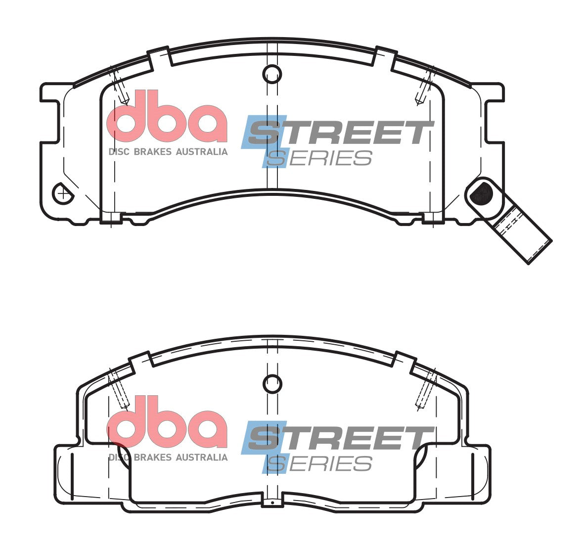 Brake Pads Street Series Ceramic | Front Axle - DB1215SS