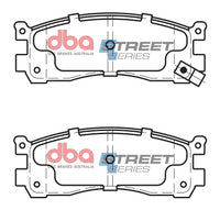 Brake Pads Street Series Ceramic | Rear Axle - DB1222SS