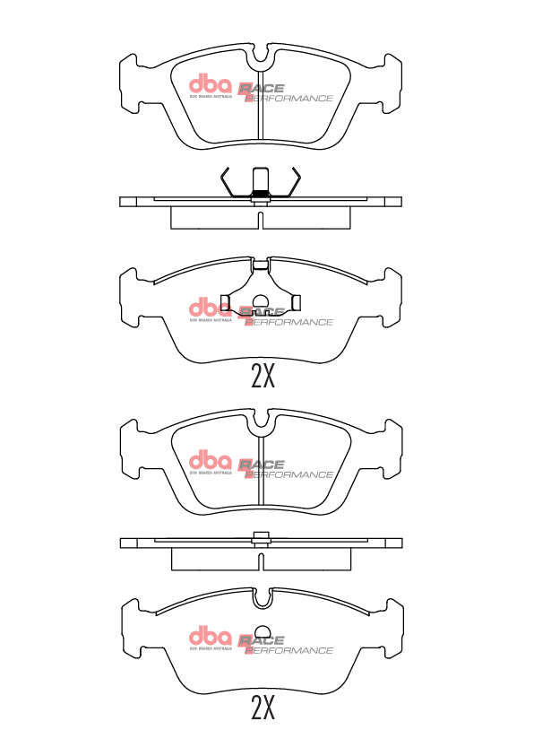 Brake Pads Race Performance - DB1224RP