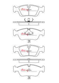 Brake Pads Race Performance - DB1224RP