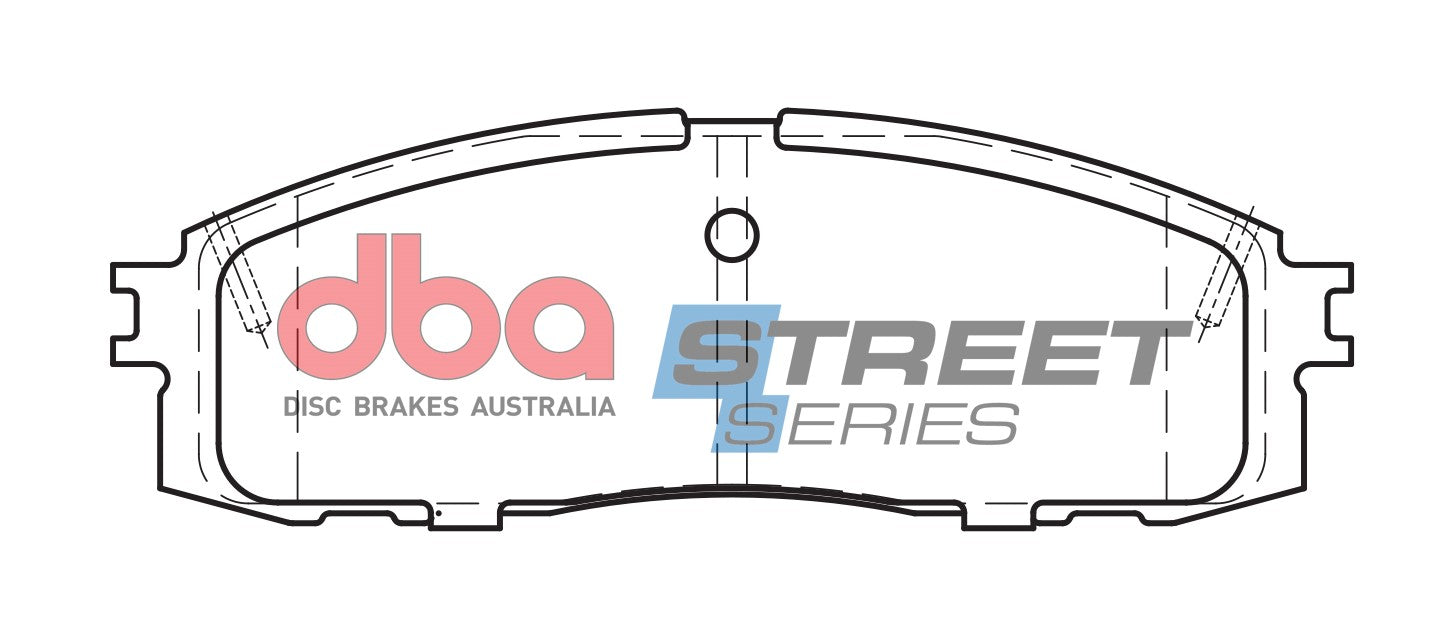 Brake Pads Street Series Ceramic | Rear Axle - DB1244SS