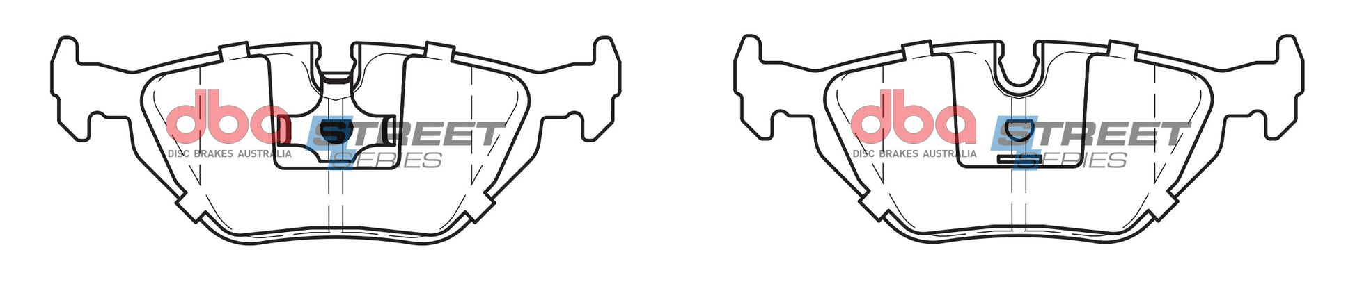Brake Pads Street Series Ceramic | Rear Axle - DB1245SS