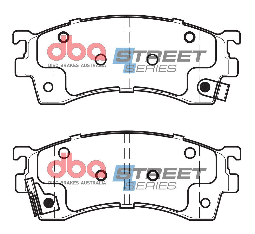 Brake Pads Street Series Ceramic | Front Axle - DB1255SS