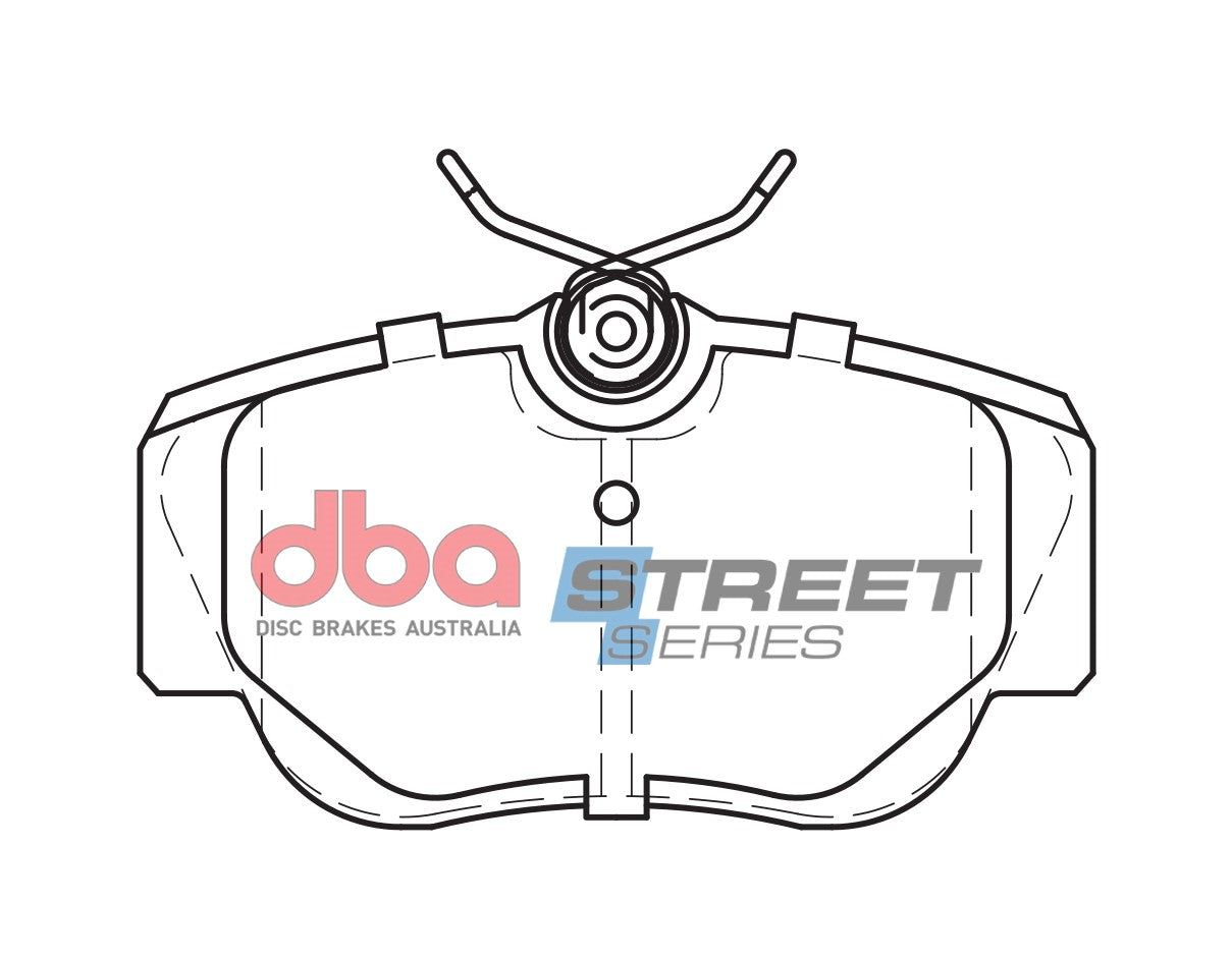 Brake Pads Street Series Ceramic | Front Axle - DB1256SS