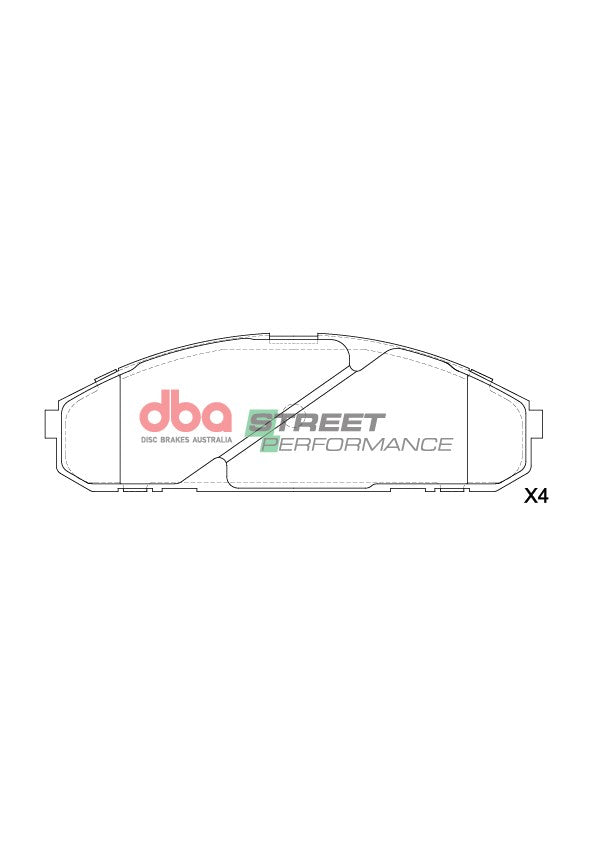 Brake Pads Street Performance | Front Axle - DB1257SP