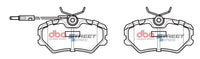 Brake Pads Street Series Ceramic | Front Axle - DB1258SS