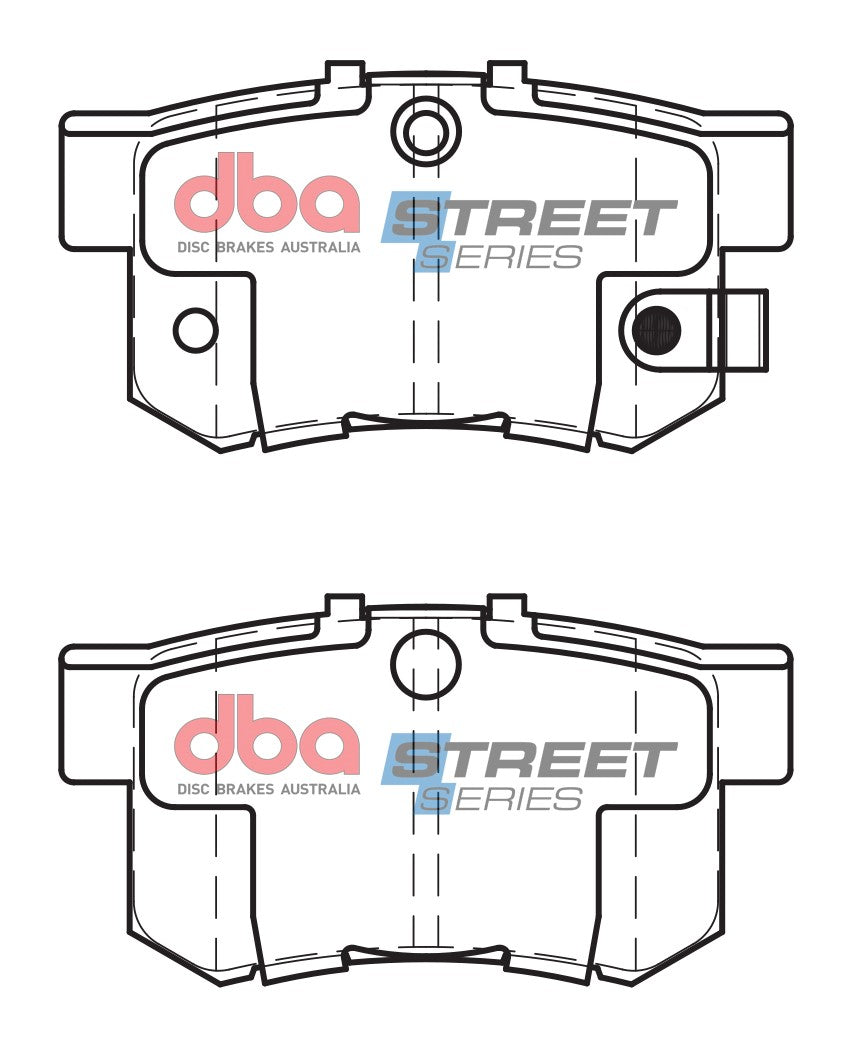 Brake Pads Street Series Ceramic | Rear Axle - DB1265SS