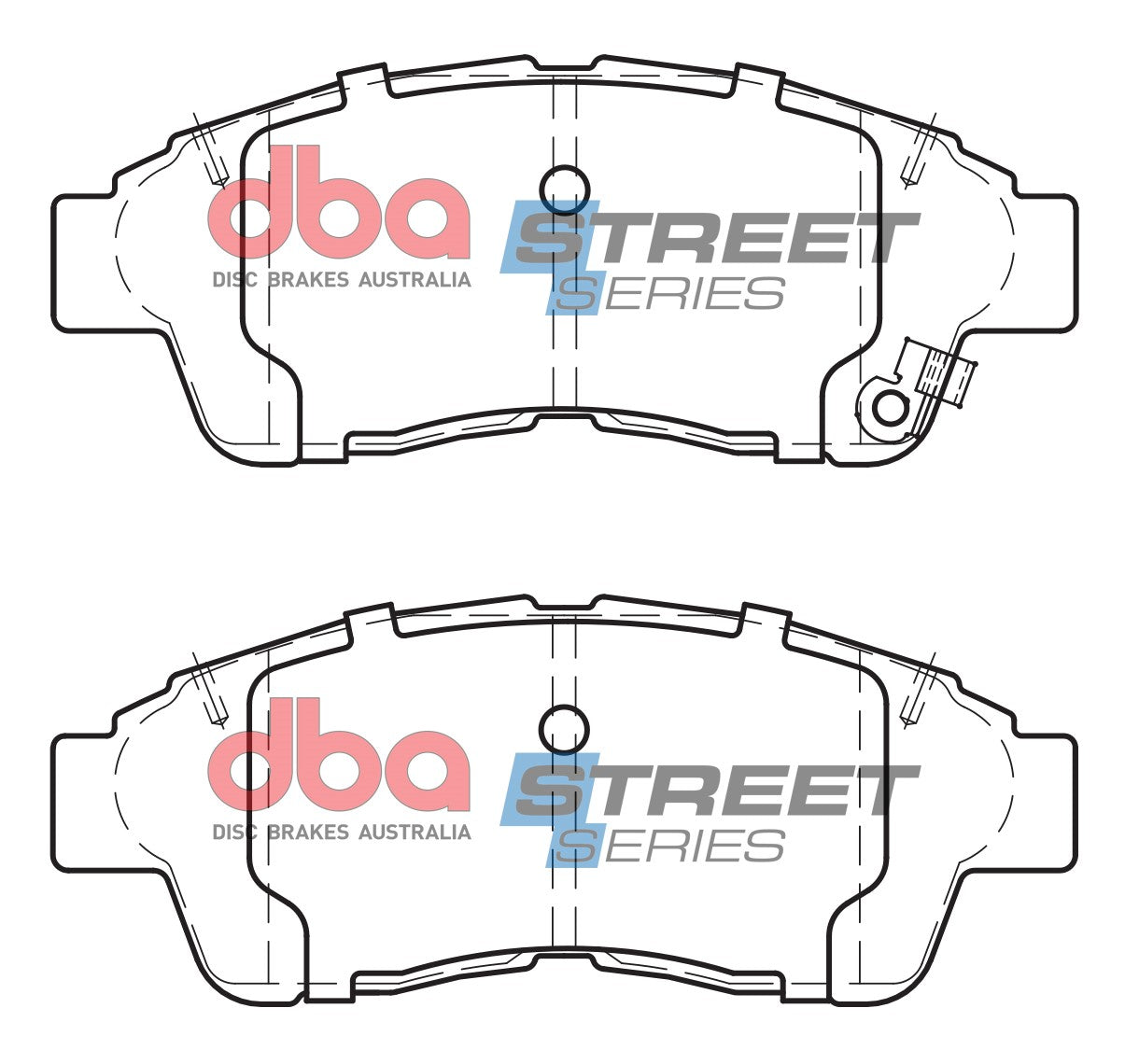 Brake Pads Street Series Ceramic | Front Axle - DB1267SS