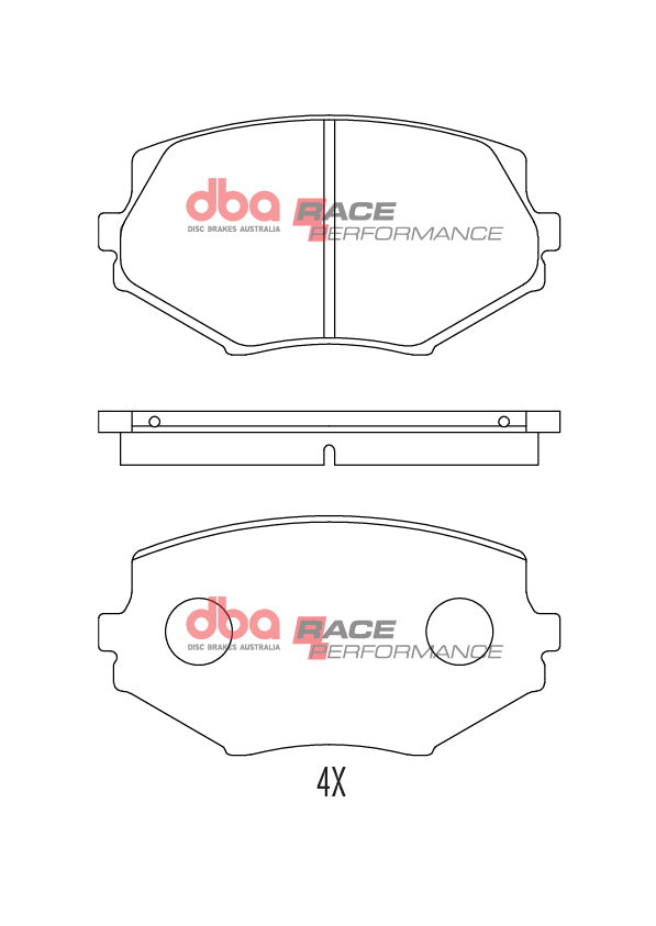 Brake Pads Race Performance - DB1282RP