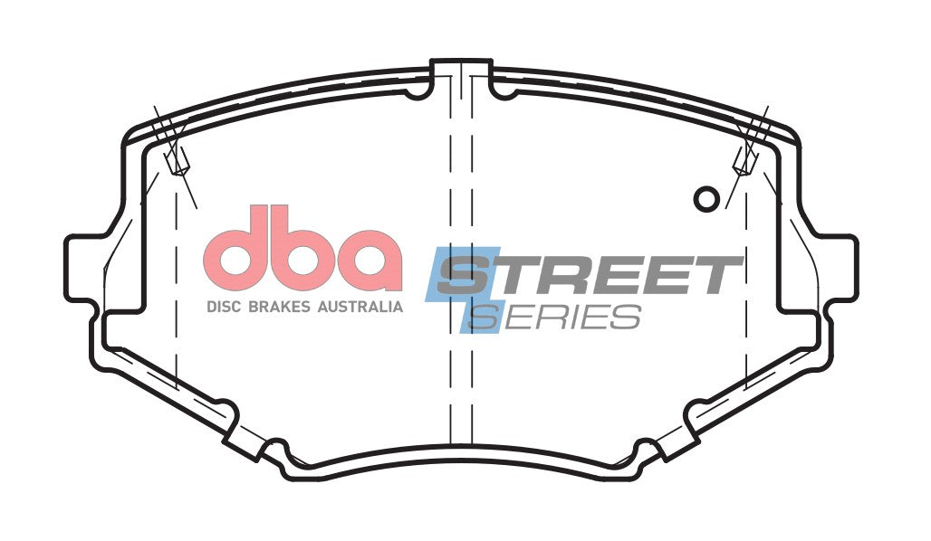 Brake Pads Street Series Ceramic | Front Axle - DB1282SS