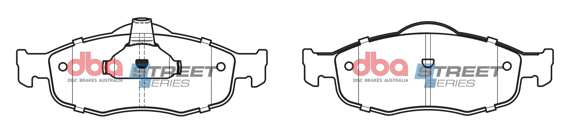 Brake Pads Street Series Ceramic | Front Axle - DB1299SS