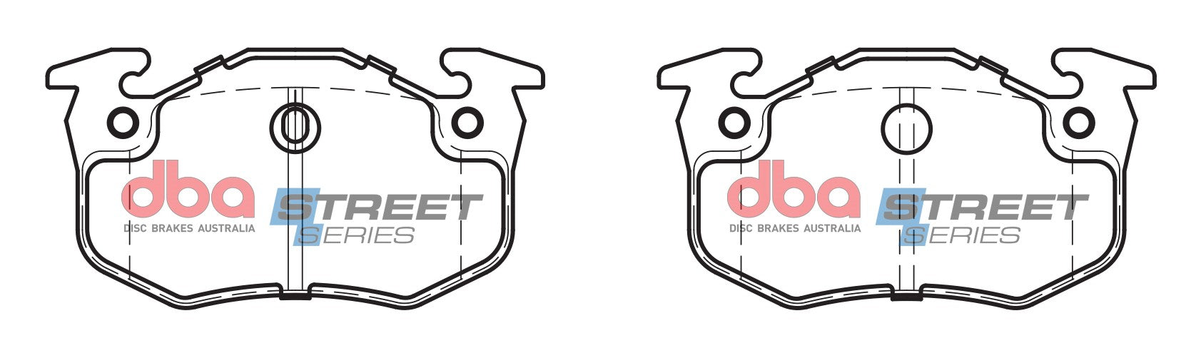 Brake Pads Street Series Ceramic | Rear Axle - DB1301SS
