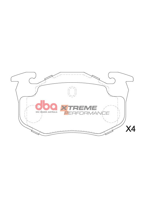 Brake Pads Xtreme Performance | Rear Axle - DB1301XP