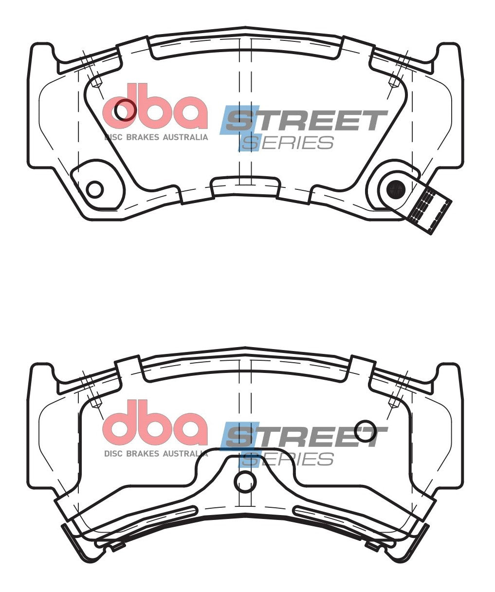 Brake Pads Street Series Ceramic | Front Axle - DB1302SS