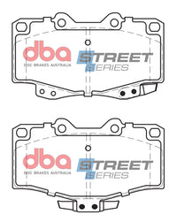 Brake Pads Street Series Ceramic | Front Axle - DB1323SS