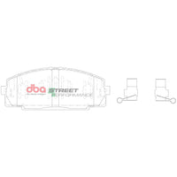 Brake Pads Street Performance | Front Axle - DB1328SP
