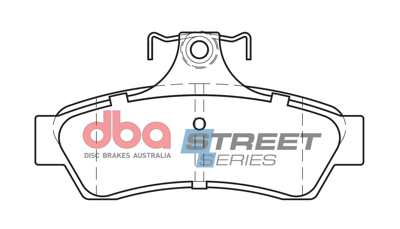 Brake Pads Street Series Ceramic | Rear Axle - DB1332SS