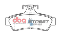Brake Pads Street Series Ceramic | Rear Axle - DB1332SS