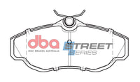 Brake Pads Street Series Semi-metallic | Front Axle - DB1336SS