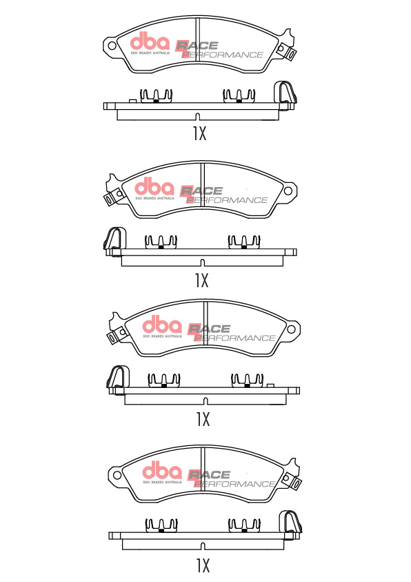 Brake Pads Race Performance - DB1353RP