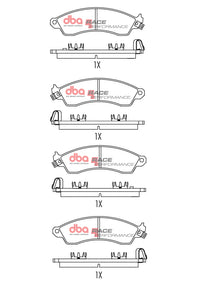 Brake Pads Race Performance - DB1353RP