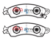Brake Pads Street Series Ceramic | Front Axle - DB1353SS