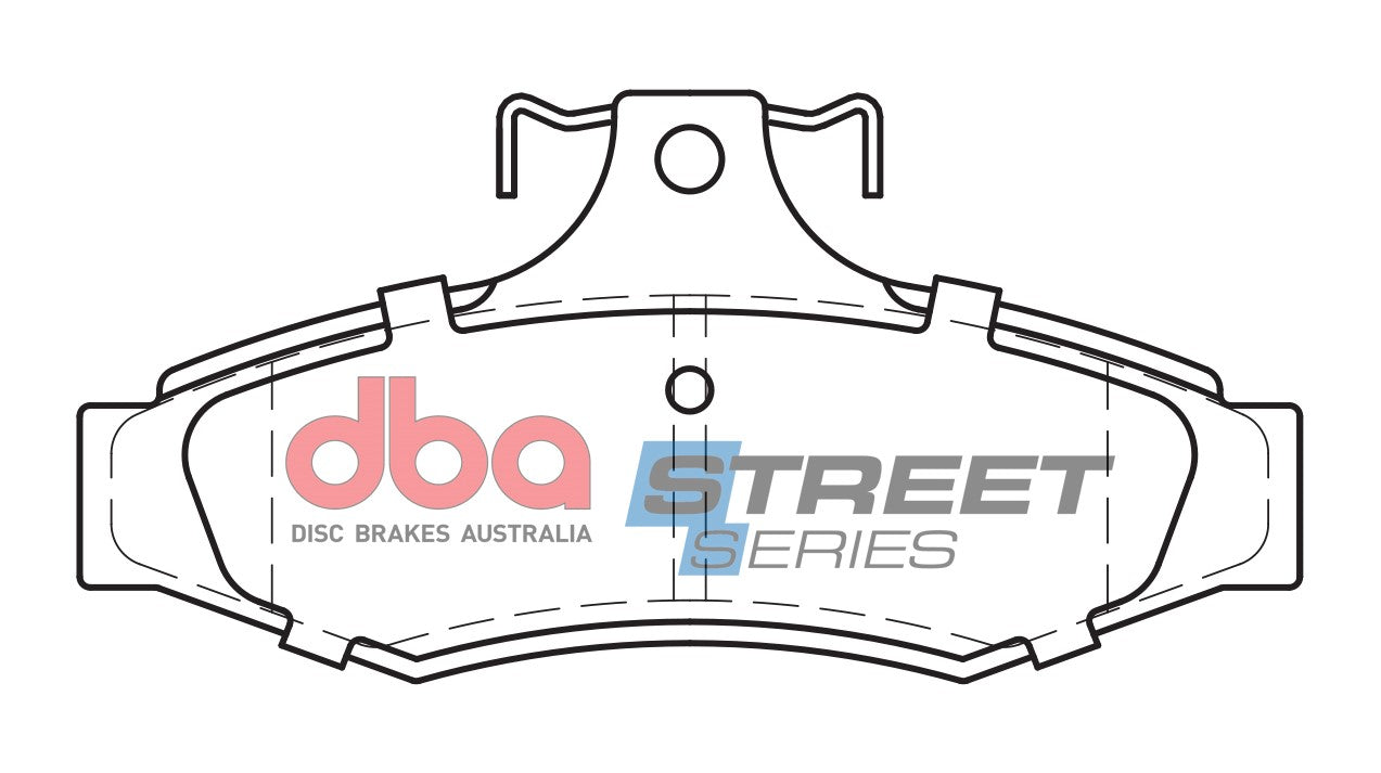 Brake Pads Street Series Ceramic | Rear Axle - DB1354SS