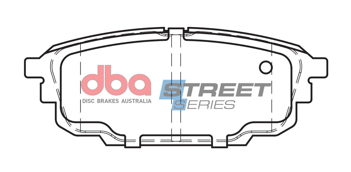 Brake Pads Street Series Ceramic | Rear Axle - DB1359SS