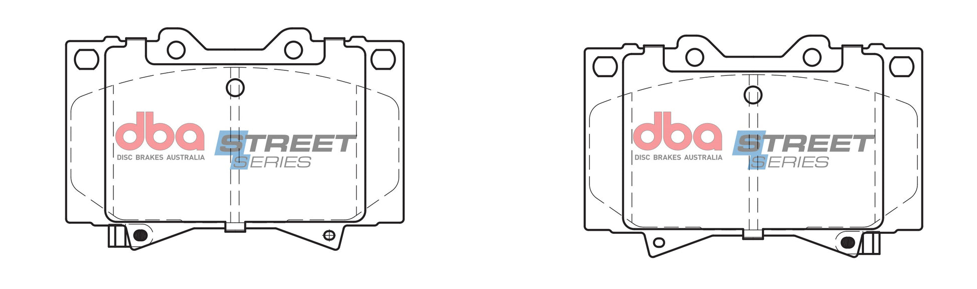 Brake Pads Street Series Semi-metallic | Front Axle - DB1365SS