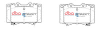 Brake Pads Street Series Semi-metallic | Front Axle - DB1365SS