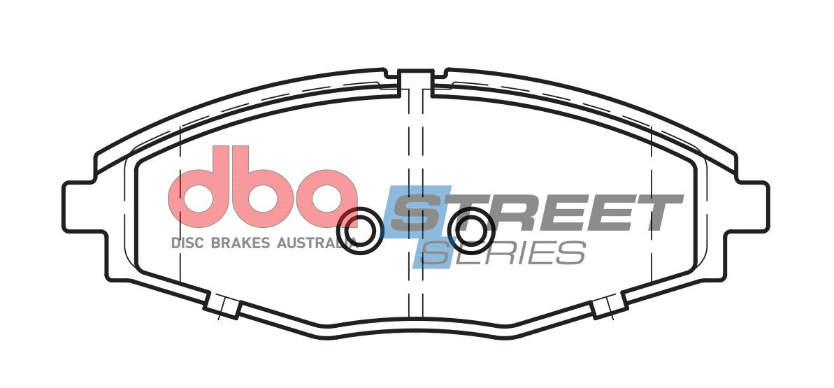 Brake Pads Street Series Ceramic | Front Axle - DB1368SS