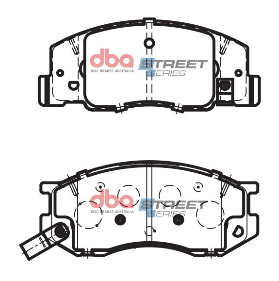 Brake Pads Street Series Ceramic | Front Axle - DB1372SS
