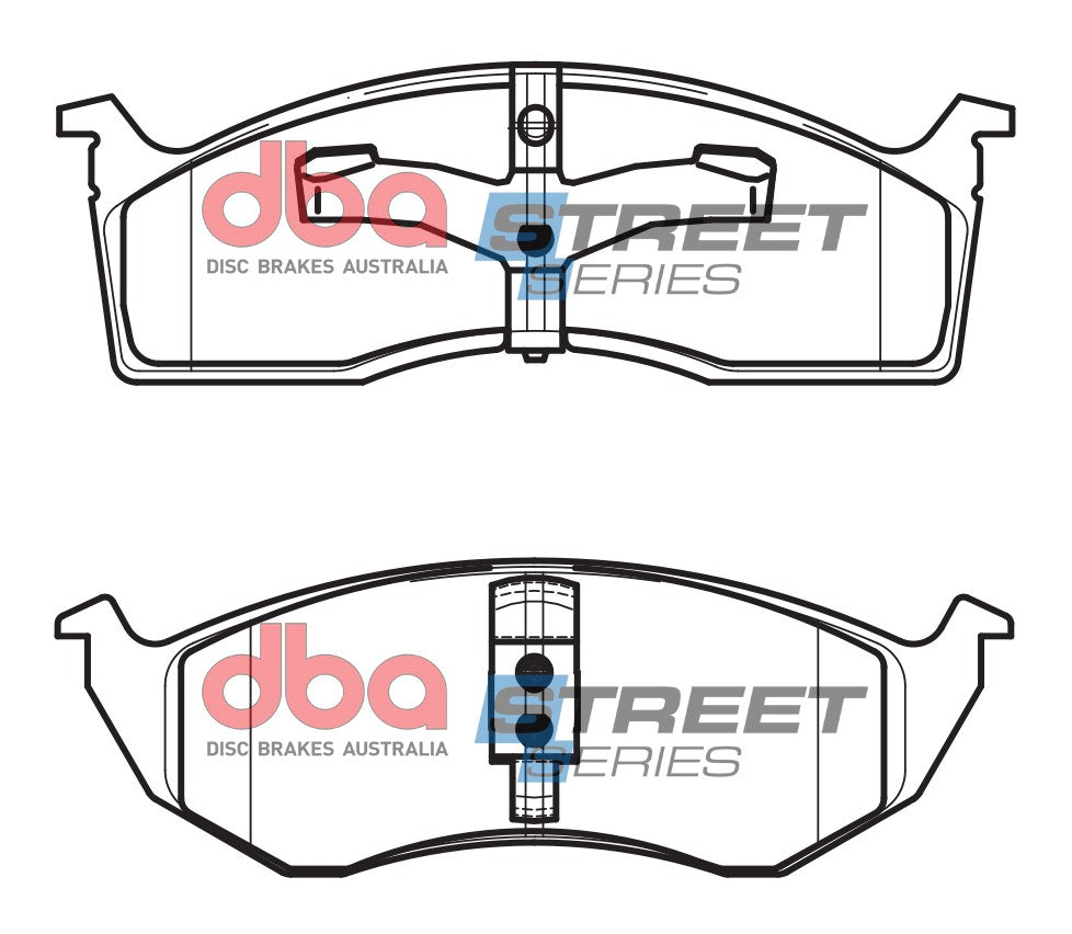 Brake Pads Street Series Semi-metallic | Front Axle - DB1374SS