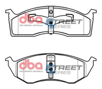 Brake Pads Street Series Semi-metallic | Front Axle - DB1374SS