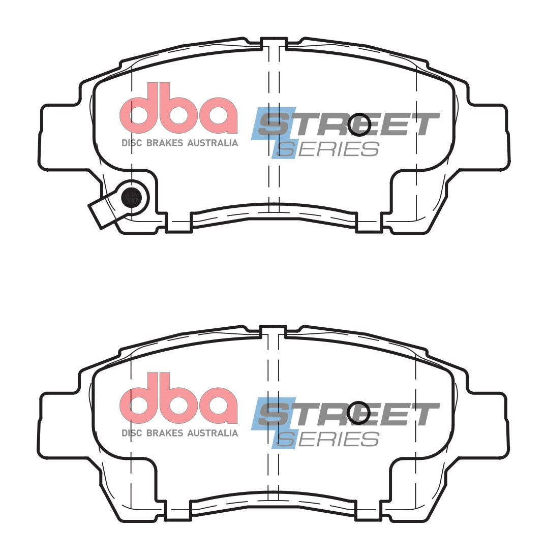 Brake Pads Street Series Ceramic | Front Axle - DB1378SS