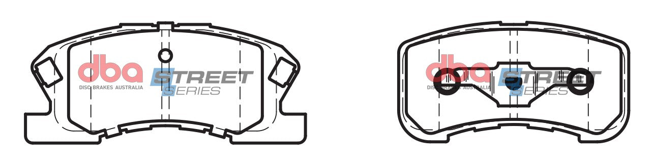 Brake Pads Street Series Ceramic | Front Axle - DB1380SS