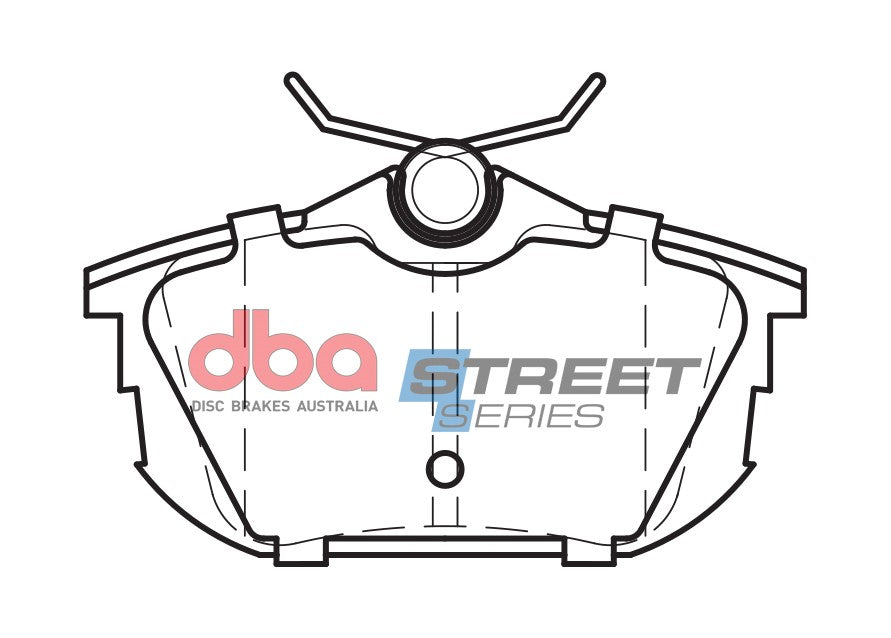 Brake Pads Street Series Ceramic | Rear Axle - DB1382SS