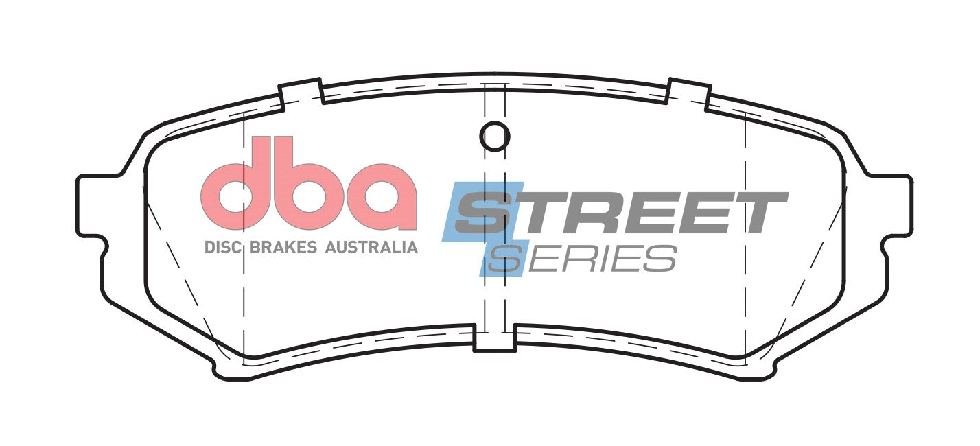 Brake Pads Street Series Ceramic | Rear Axle - DB1383SS