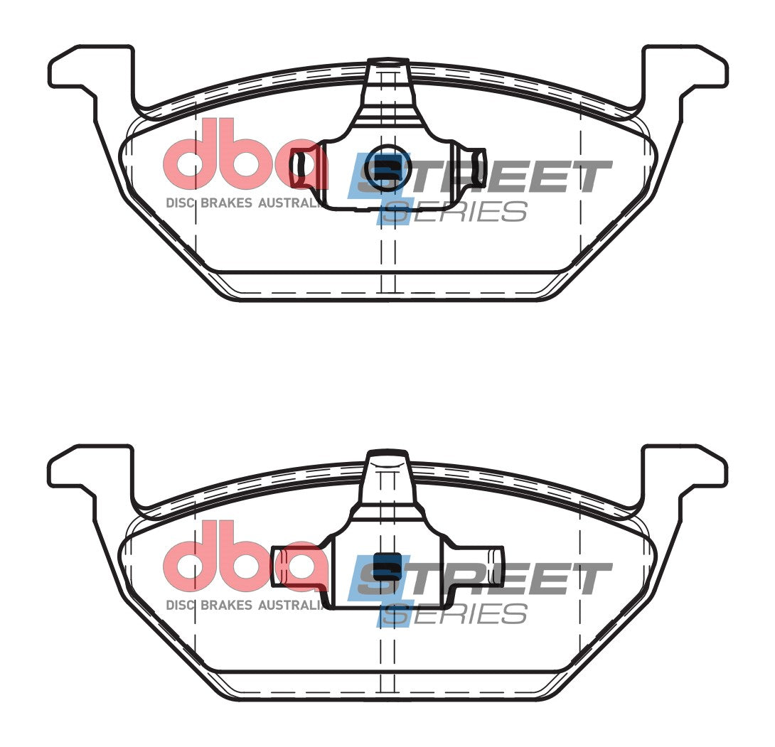 Brake Pads Street Series Ceramic | Front Axle - DB1387SS