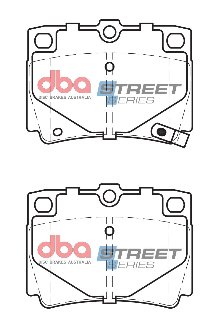 Brake Pads Street Series Ceramic | Rear Axle - DB1390SS