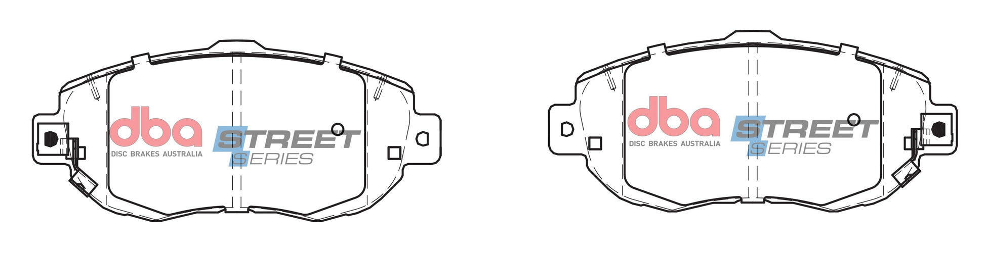 Brake Pads Street Series Ceramic | Front Axle - DB1395SS