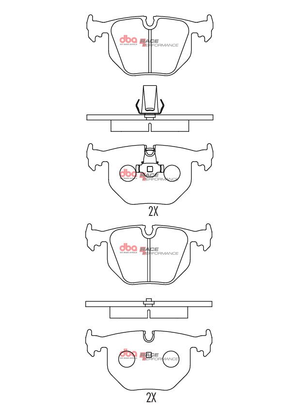Brake Pads Race Performance - DB1397RP