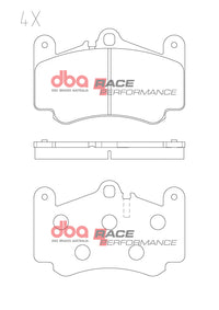 Brake Pads Race Performance - DB1400RP