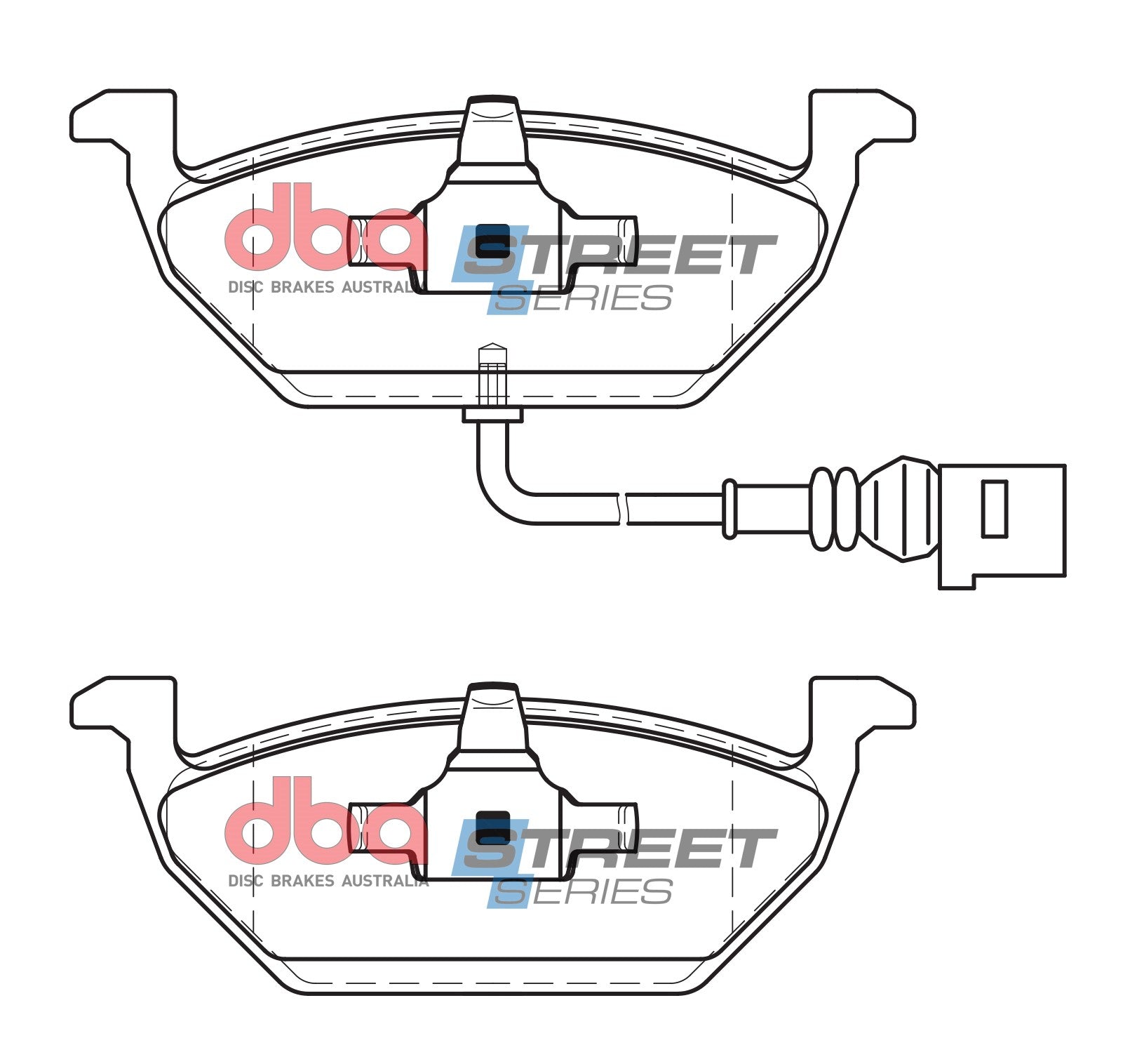 Brake Pads Street Series Ceramic | Front Axle - DB1405SS