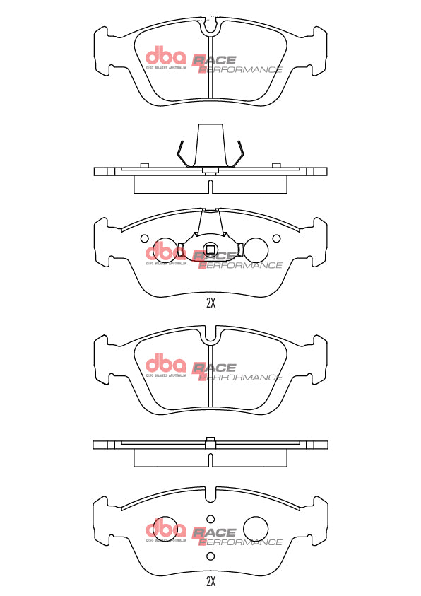 Brake Pads Race Performance - DB1414RP