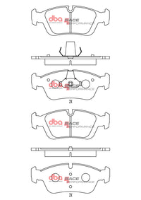 Brake Pads Race Performance - DB1414RP