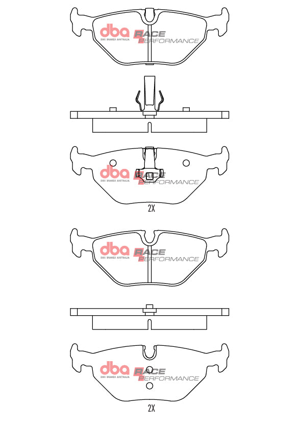 Brake Pads Race Performance - DB1415RP