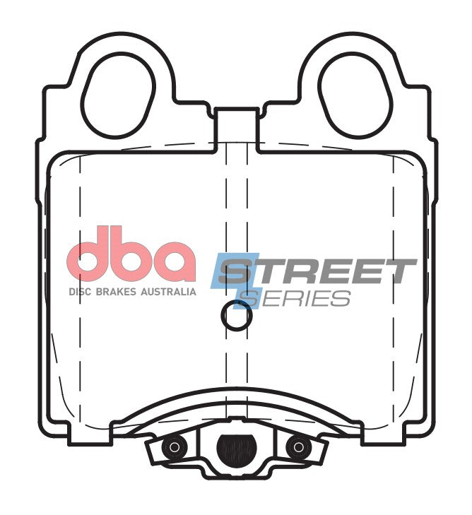 Brake Pads Street Series Ceramic | Rear Axle - DB1416SS