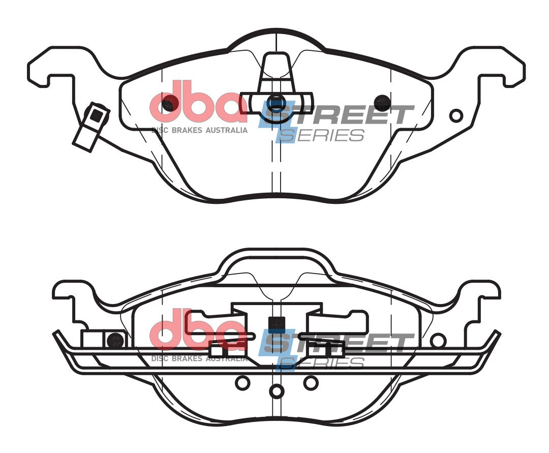 Brake Pads Street Series Ceramic | Front Axle - DB1424SS